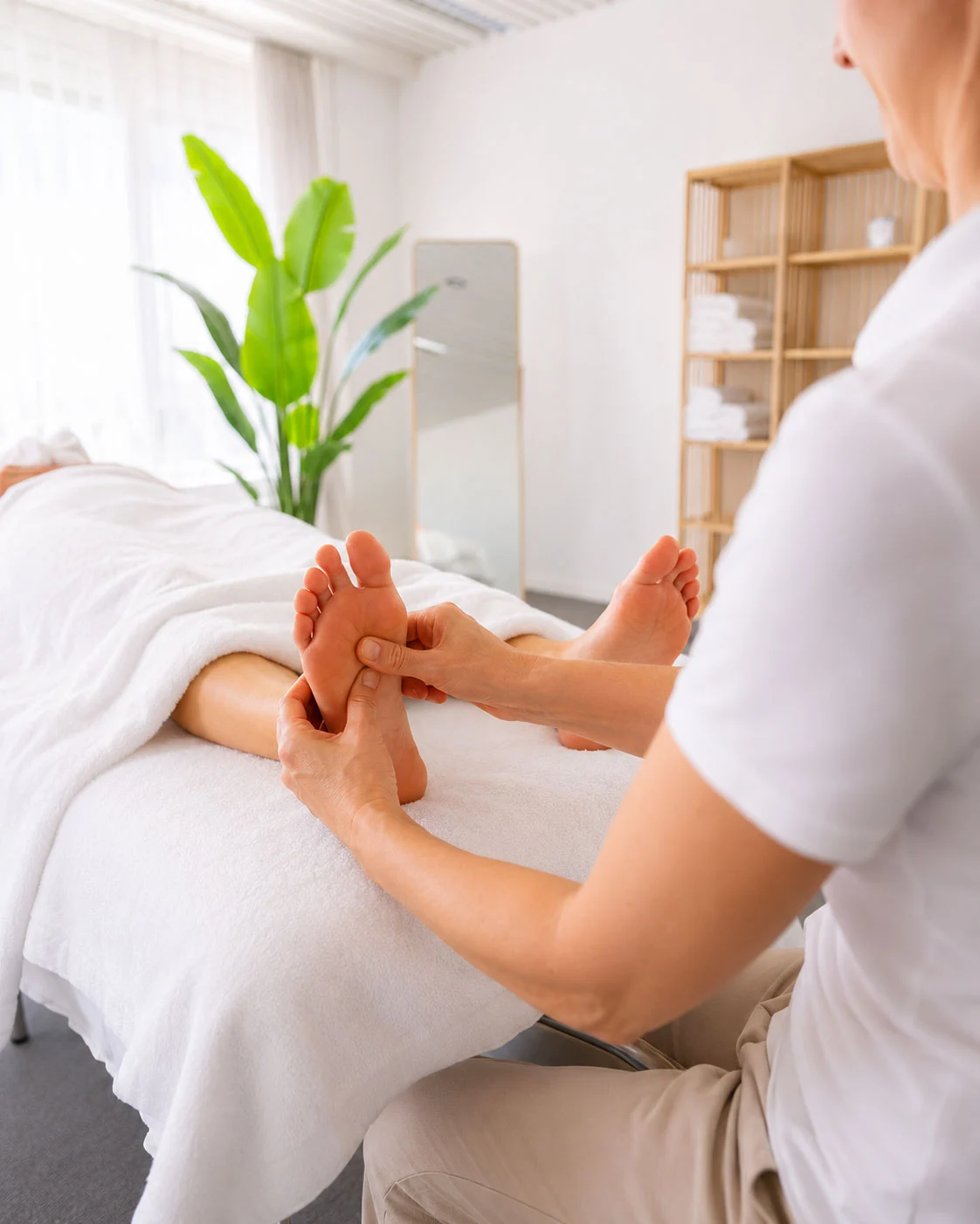 Ruhige Fussreflexzonenmassage für Richterswil – Entspannung und Ausgleich